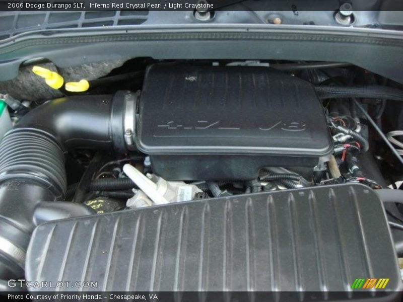 Inferno Red Crystal Pearl / Light Graystone 2006 Dodge Durango SLT