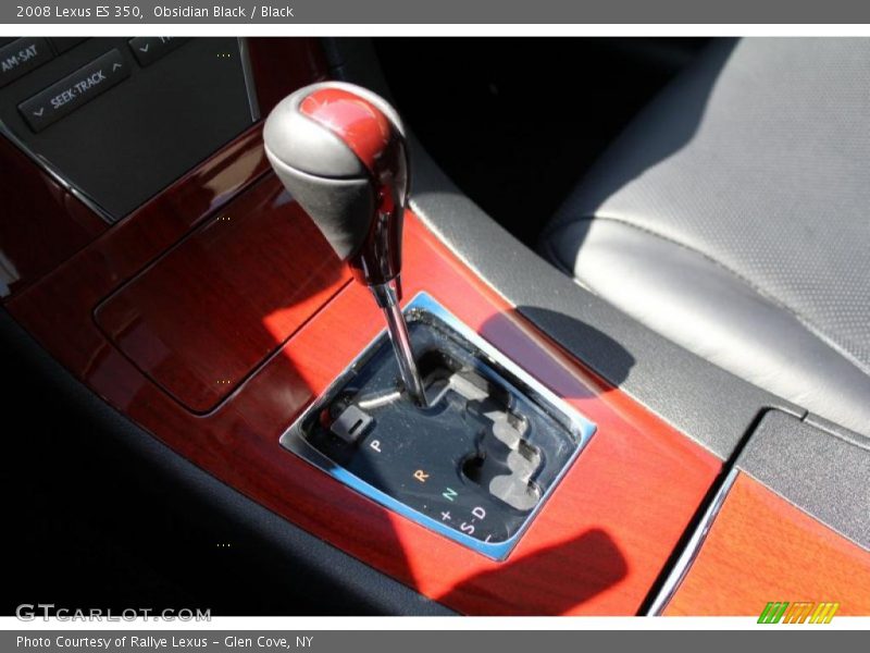 Obsidian Black / Black 2008 Lexus ES 350