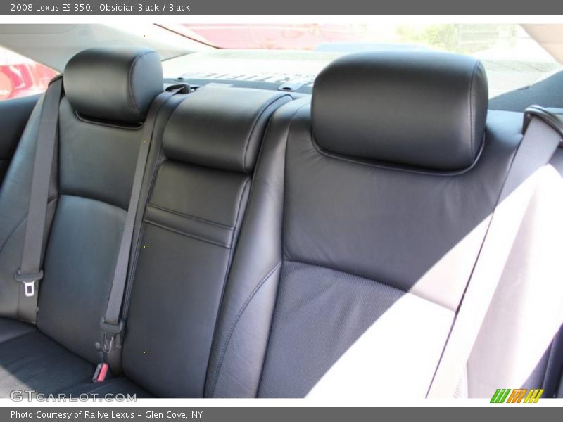 Obsidian Black / Black 2008 Lexus ES 350