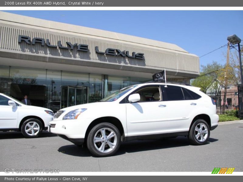 Crystal White / Ivory 2008 Lexus RX 400h AWD Hybrid