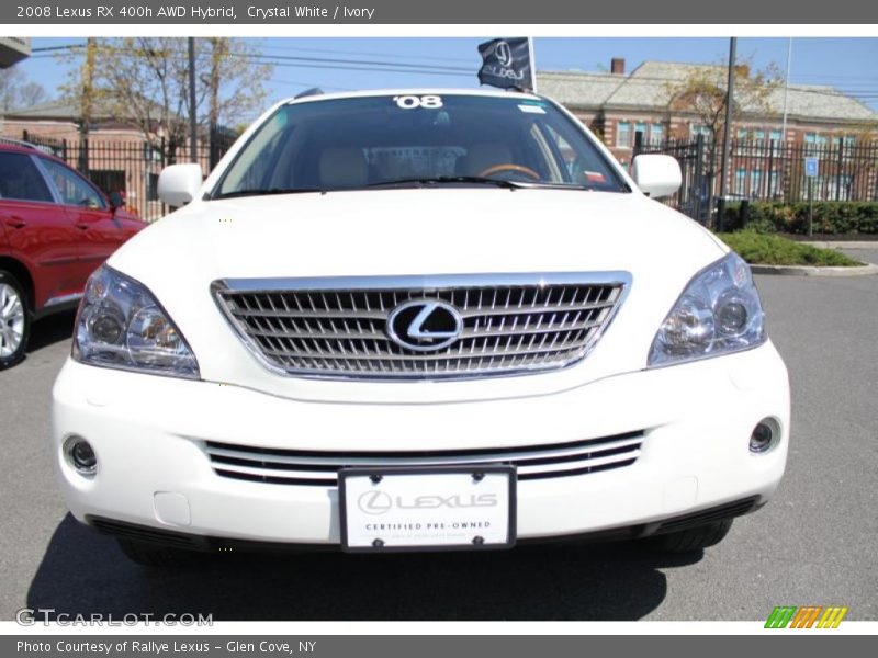 Crystal White / Ivory 2008 Lexus RX 400h AWD Hybrid