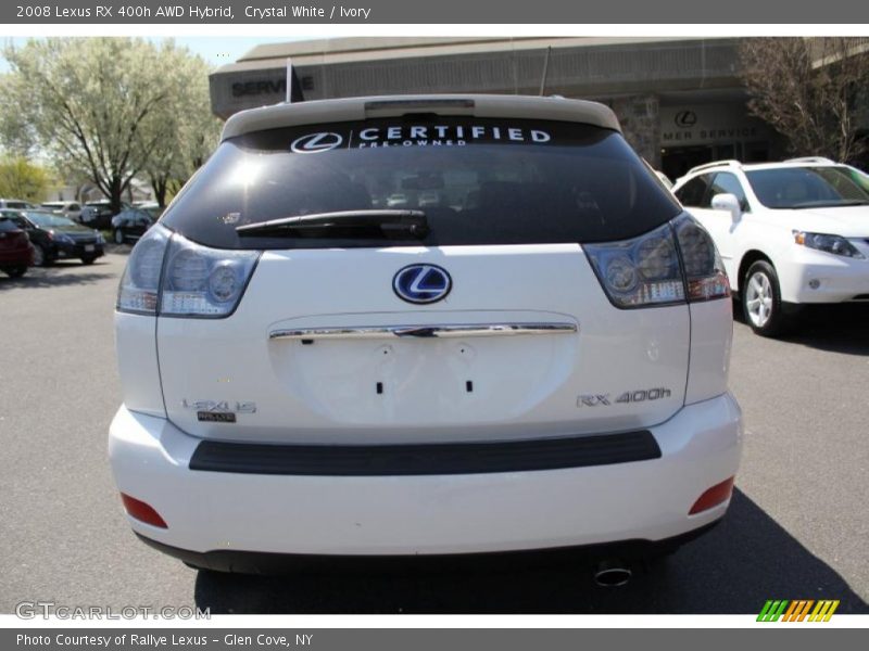 Crystal White / Ivory 2008 Lexus RX 400h AWD Hybrid