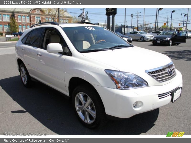 Crystal White / Ivory 2008 Lexus RX 400h AWD Hybrid