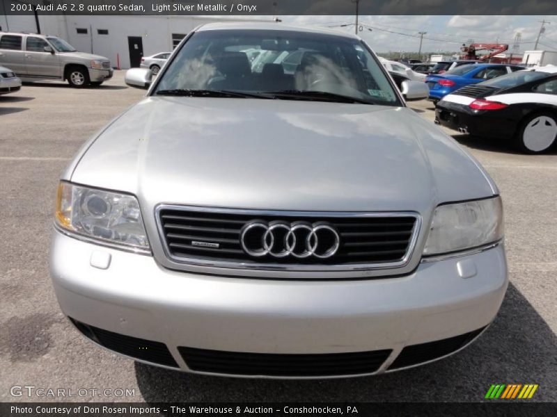 Light Silver Metallic / Onyx 2001 Audi A6 2.8 quattro Sedan
