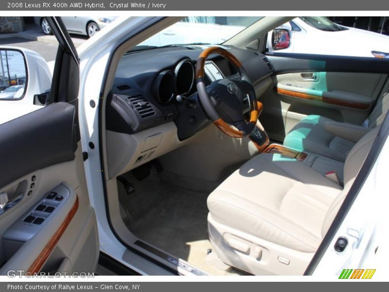 Crystal White / Ivory 2008 Lexus RX 400h AWD Hybrid
