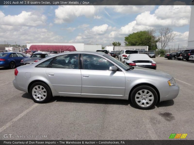Light Silver Metallic / Onyx 2001 Audi A6 2.8 quattro Sedan