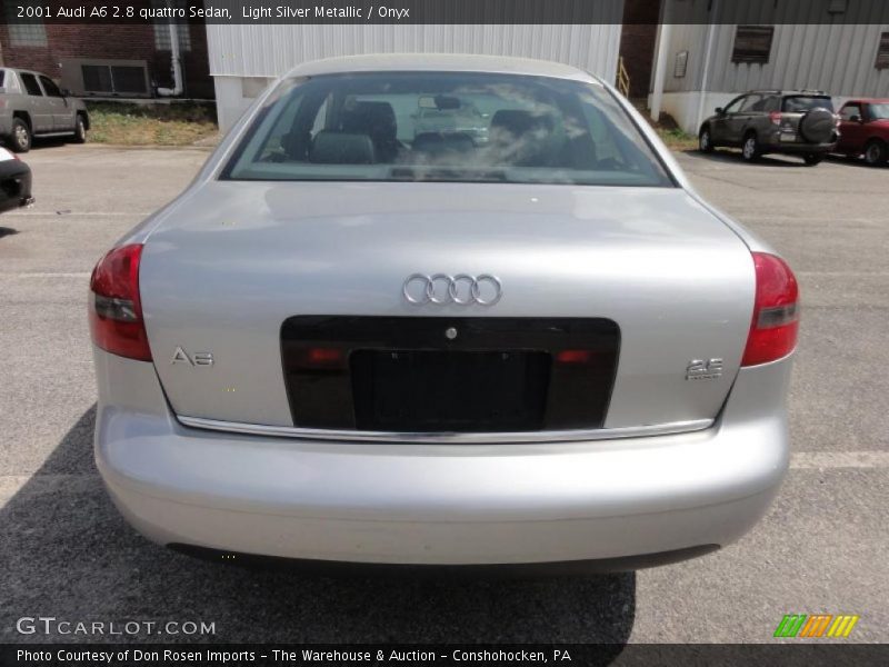 Light Silver Metallic / Onyx 2001 Audi A6 2.8 quattro Sedan