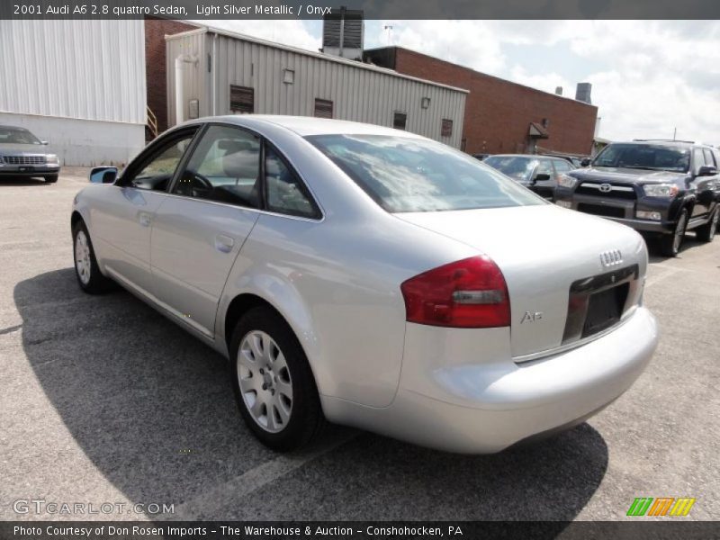 Light Silver Metallic / Onyx 2001 Audi A6 2.8 quattro Sedan