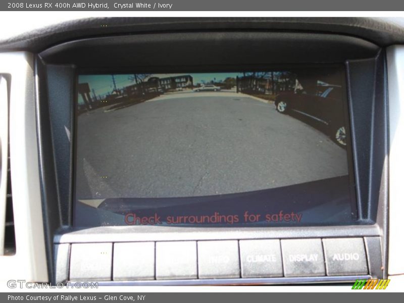Crystal White / Ivory 2008 Lexus RX 400h AWD Hybrid