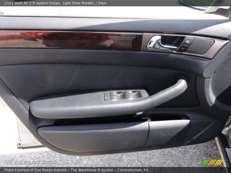 Light Silver Metallic / Onyx 2001 Audi A6 2.8 quattro Sedan