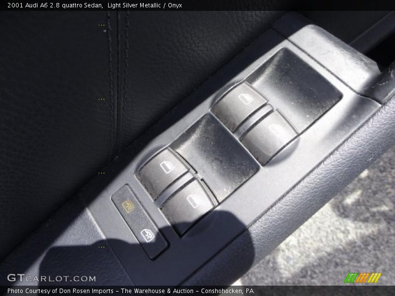 Light Silver Metallic / Onyx 2001 Audi A6 2.8 quattro Sedan