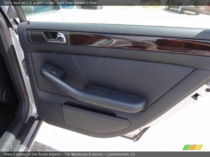 Light Silver Metallic / Onyx 2001 Audi A6 2.8 quattro Sedan