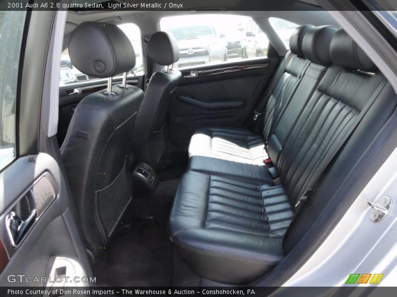 Light Silver Metallic / Onyx 2001 Audi A6 2.8 quattro Sedan