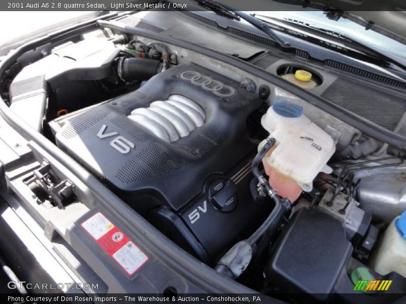  2001 A6 2.8 quattro Sedan Engine - 2.8 Liter DOHC 30-Valve V6