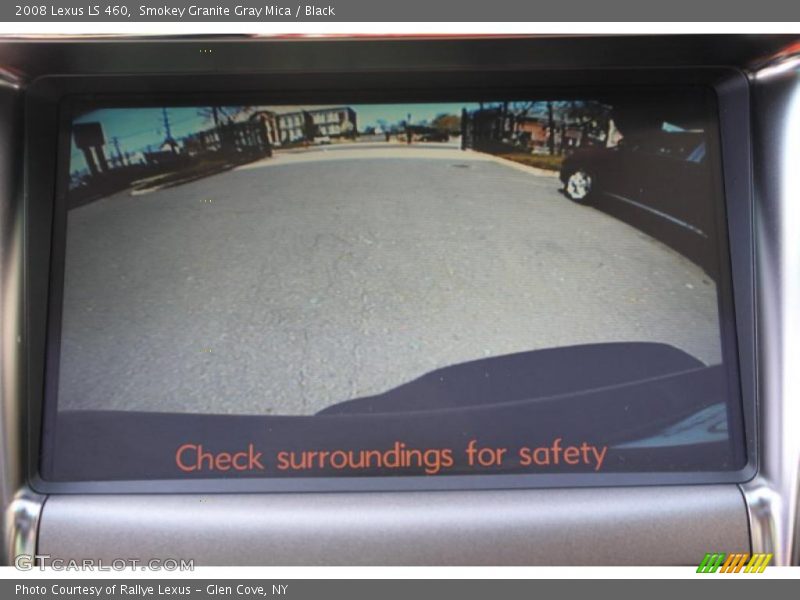 Smokey Granite Gray Mica / Black 2008 Lexus LS 460