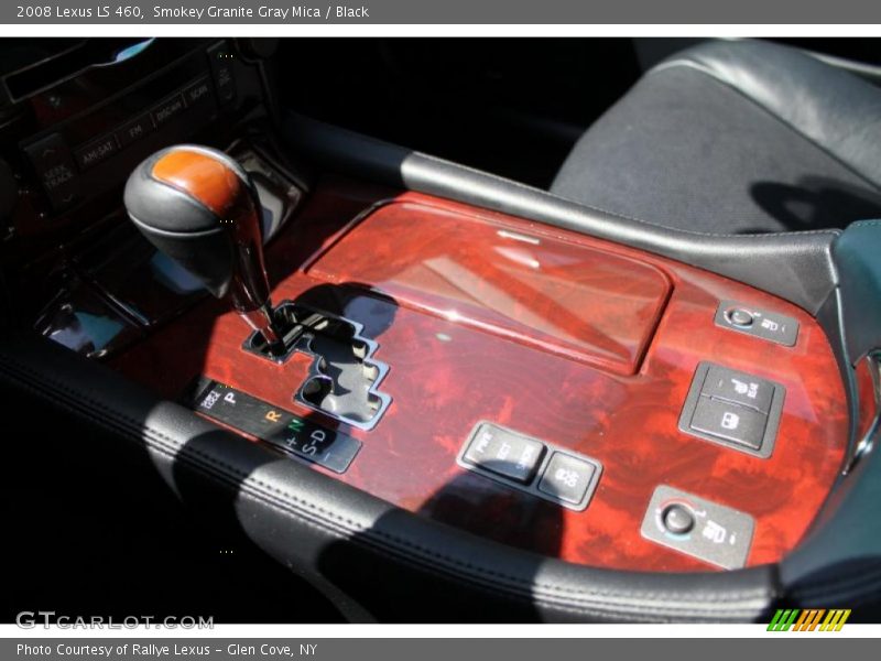 Smokey Granite Gray Mica / Black 2008 Lexus LS 460
