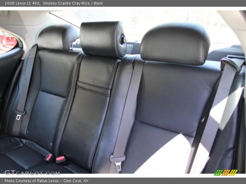 Smokey Granite Gray Mica / Black 2008 Lexus LS 460