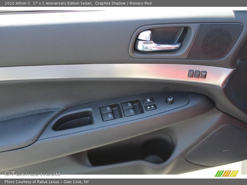 Graphite Shadow / Monaco Red 2010 Infiniti G  37 x S Anniversary Edition Sedan