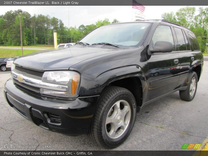 Black / Light Gray 2007 Chevrolet TrailBlazer LS