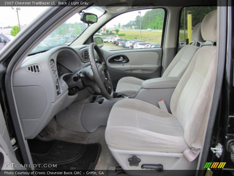 Black / Light Gray 2007 Chevrolet TrailBlazer LS