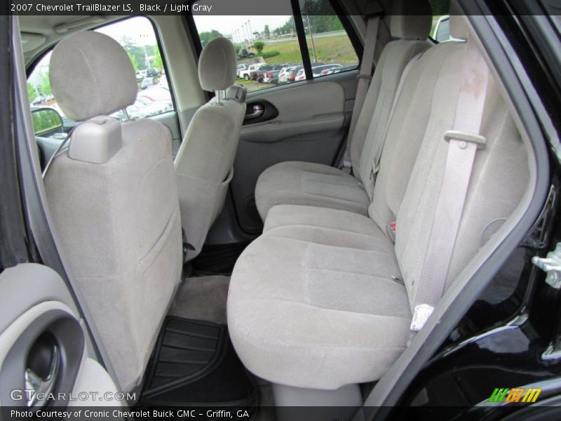 Black / Light Gray 2007 Chevrolet TrailBlazer LS