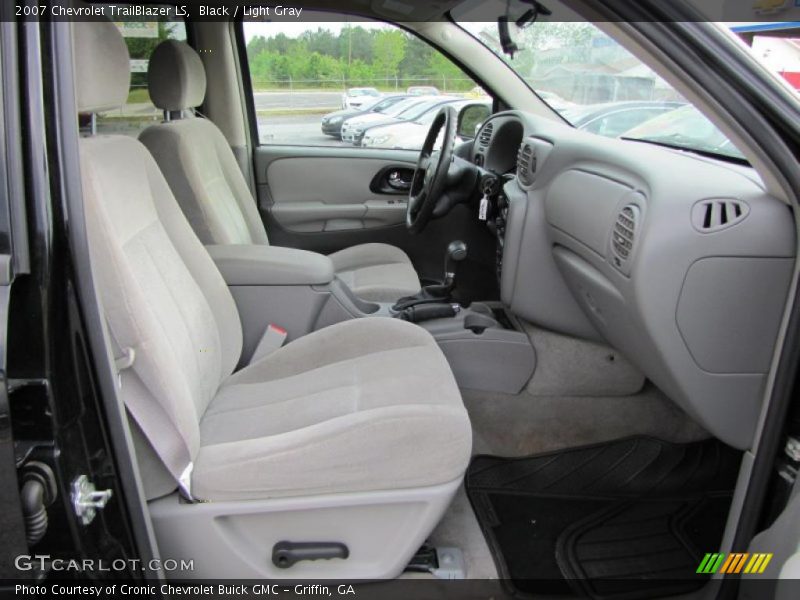 Black / Light Gray 2007 Chevrolet TrailBlazer LS