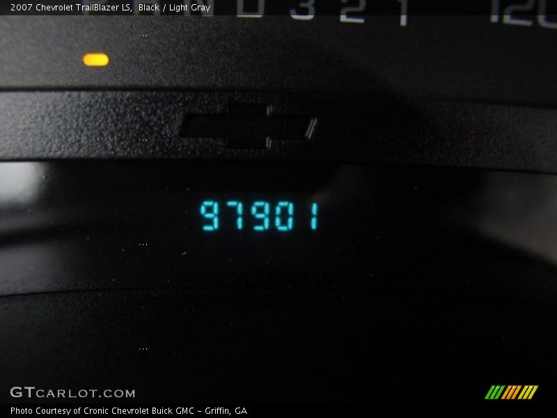 Black / Light Gray 2007 Chevrolet TrailBlazer LS