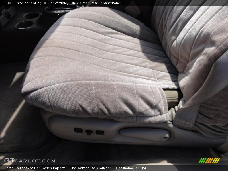 Onyx Green Pearl / Sandstone 2004 Chrysler Sebring LXi Convertible