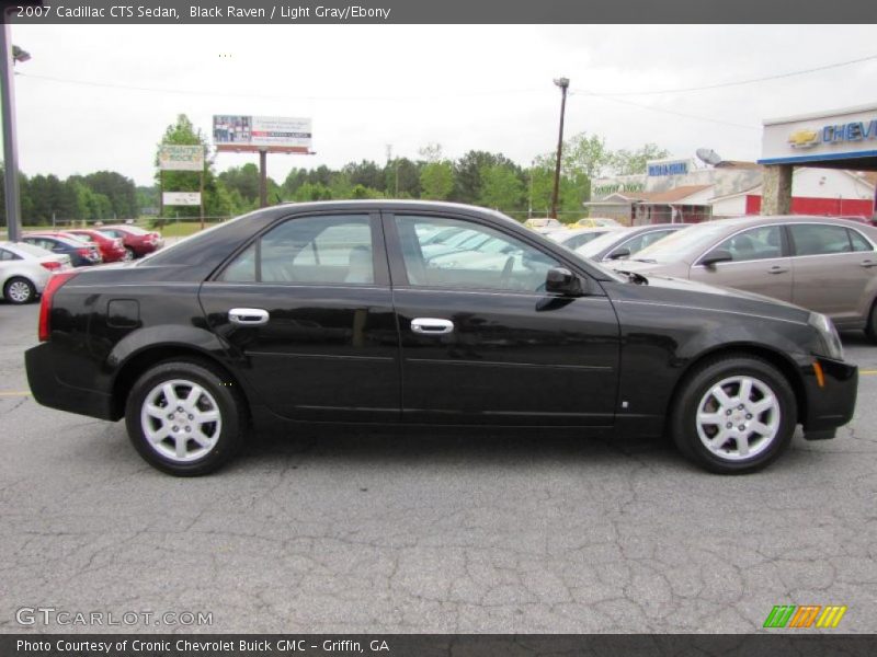 Black Raven / Light Gray/Ebony 2007 Cadillac CTS Sedan