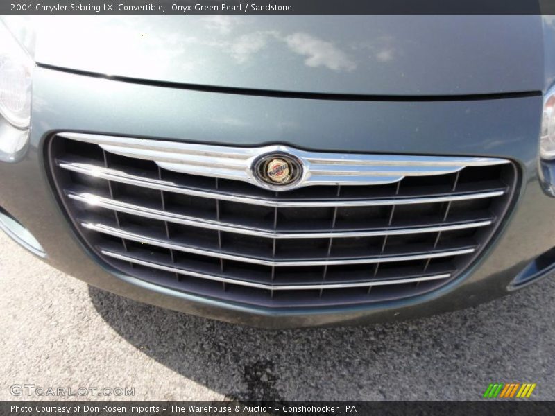 Onyx Green Pearl / Sandstone 2004 Chrysler Sebring LXi Convertible