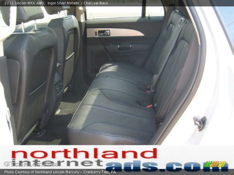Ingot Silver Metallic / Charcoal Black 2011 Lincoln MKX AWD