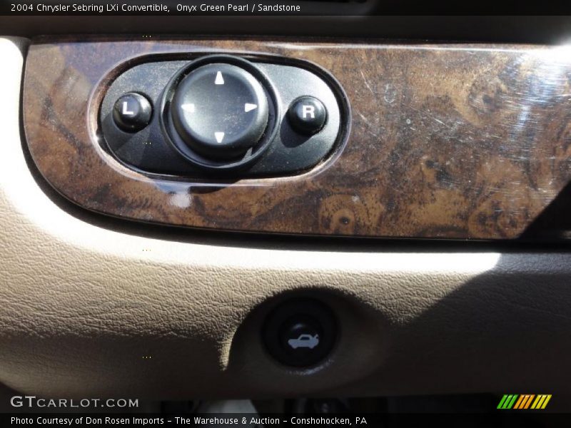 Onyx Green Pearl / Sandstone 2004 Chrysler Sebring LXi Convertible