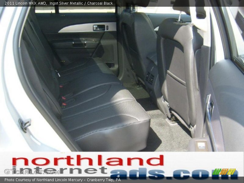Ingot Silver Metallic / Charcoal Black 2011 Lincoln MKX AWD