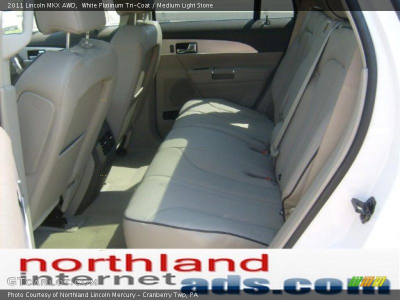 White Platinum Tri-Coat / Medium Light Stone 2011 Lincoln MKX AWD