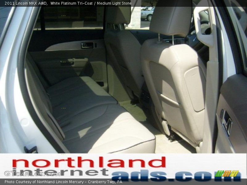 White Platinum Tri-Coat / Medium Light Stone 2011 Lincoln MKX AWD