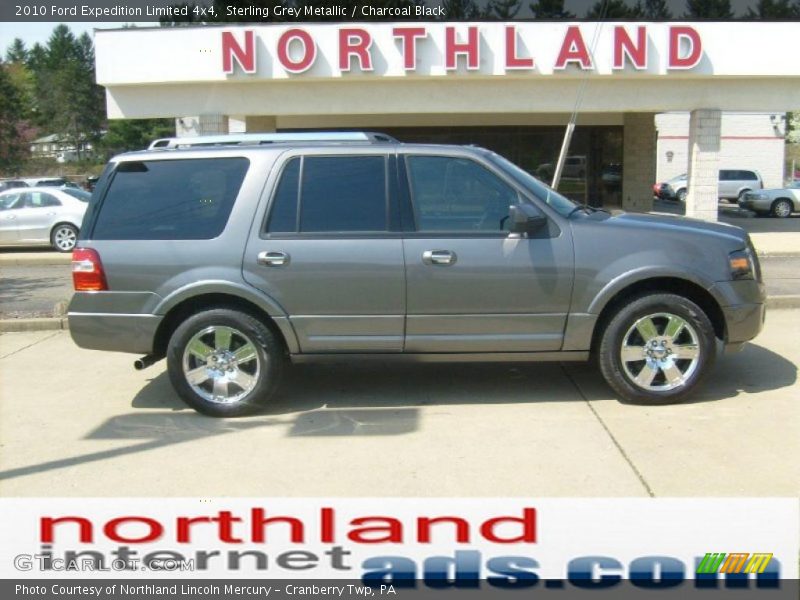Sterling Grey Metallic / Charcoal Black 2010 Ford Expedition Limited 4x4