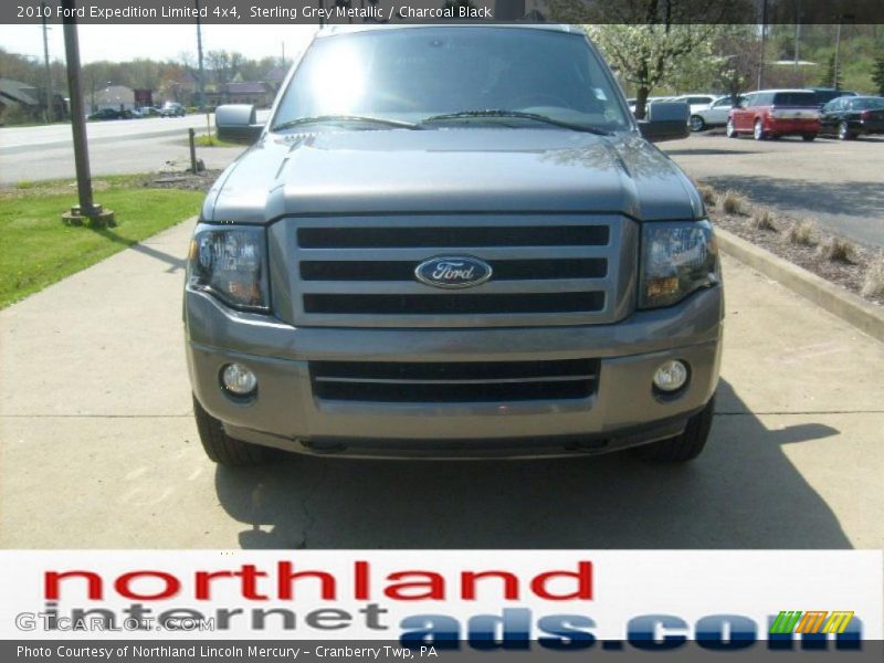Sterling Grey Metallic / Charcoal Black 2010 Ford Expedition Limited 4x4