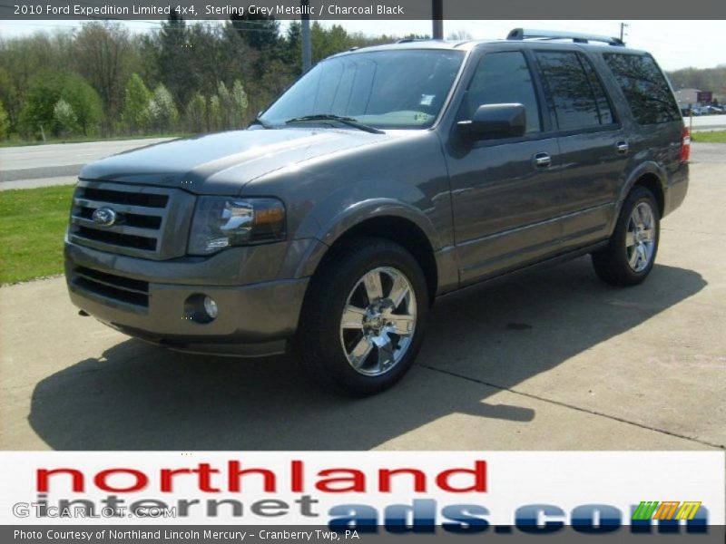 Sterling Grey Metallic / Charcoal Black 2010 Ford Expedition Limited 4x4