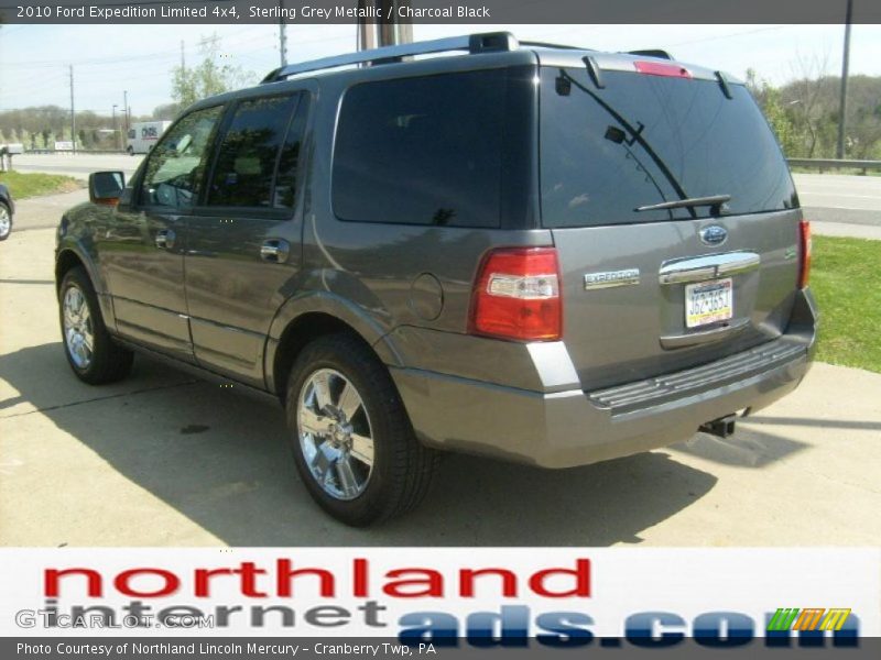 Sterling Grey Metallic / Charcoal Black 2010 Ford Expedition Limited 4x4