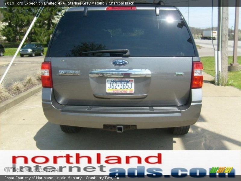 Sterling Grey Metallic / Charcoal Black 2010 Ford Expedition Limited 4x4