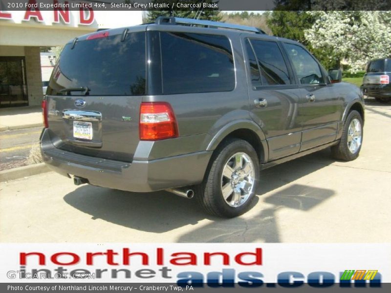 Sterling Grey Metallic / Charcoal Black 2010 Ford Expedition Limited 4x4