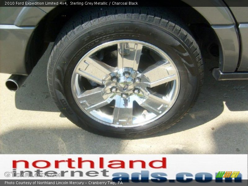 Sterling Grey Metallic / Charcoal Black 2010 Ford Expedition Limited 4x4