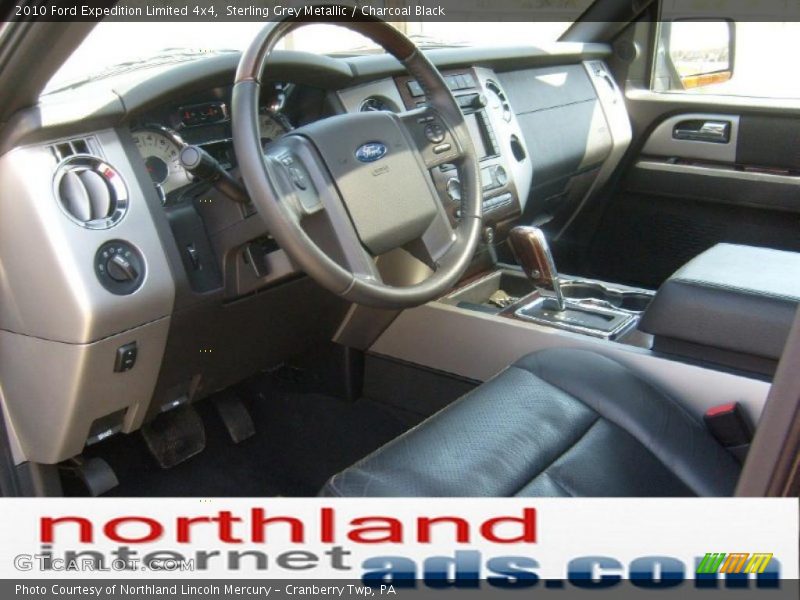 Sterling Grey Metallic / Charcoal Black 2010 Ford Expedition Limited 4x4