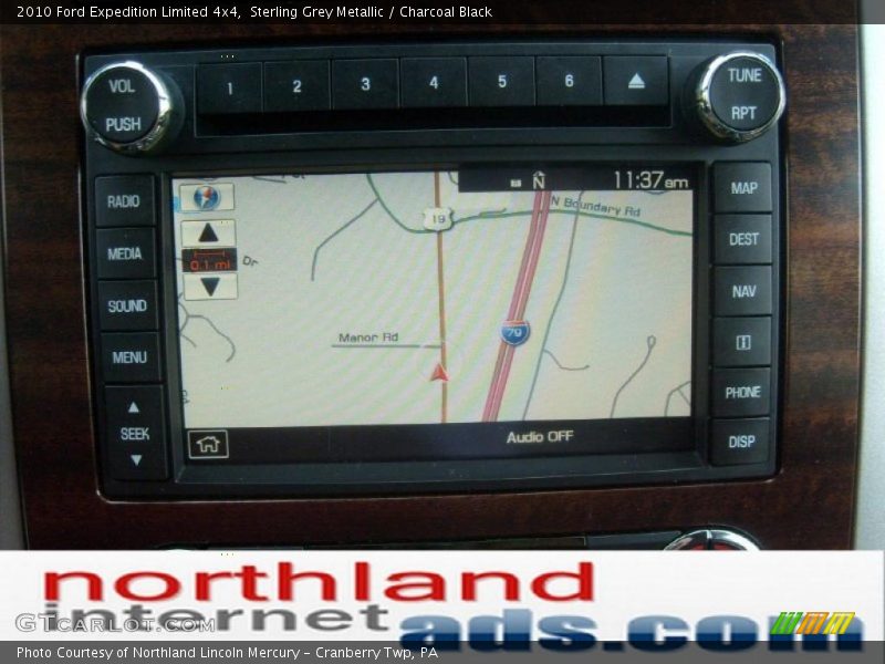 Sterling Grey Metallic / Charcoal Black 2010 Ford Expedition Limited 4x4