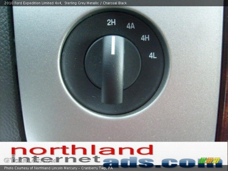 Sterling Grey Metallic / Charcoal Black 2010 Ford Expedition Limited 4x4