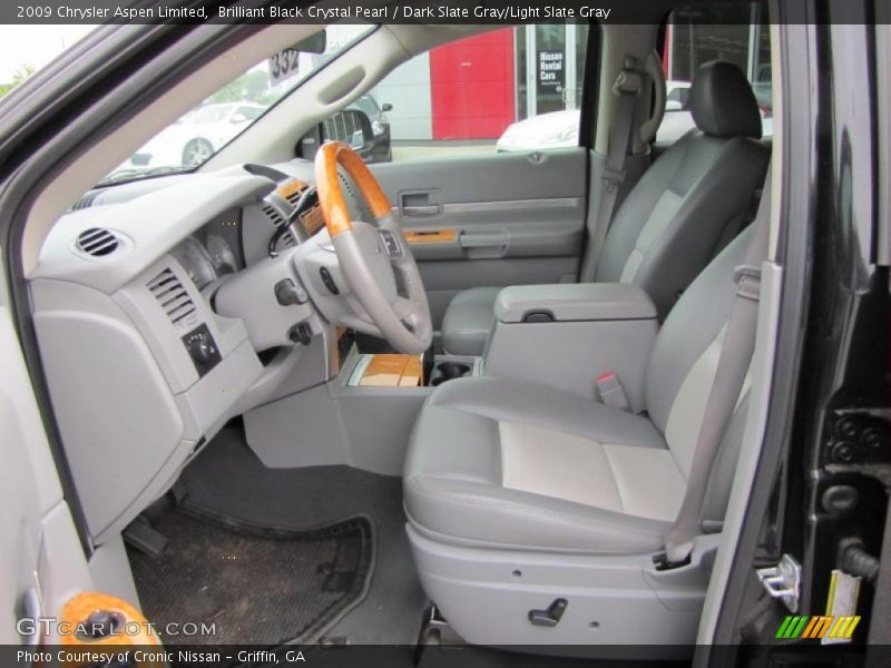  2009 Aspen Limited Dark Slate Gray/Light Slate Gray Interior