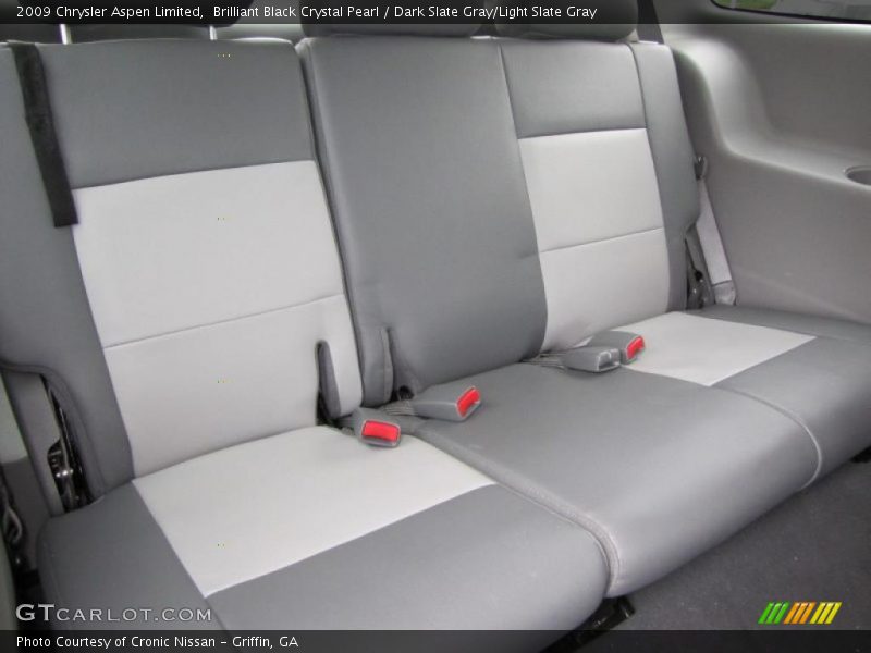 Brilliant Black Crystal Pearl / Dark Slate Gray/Light Slate Gray 2009 Chrysler Aspen Limited