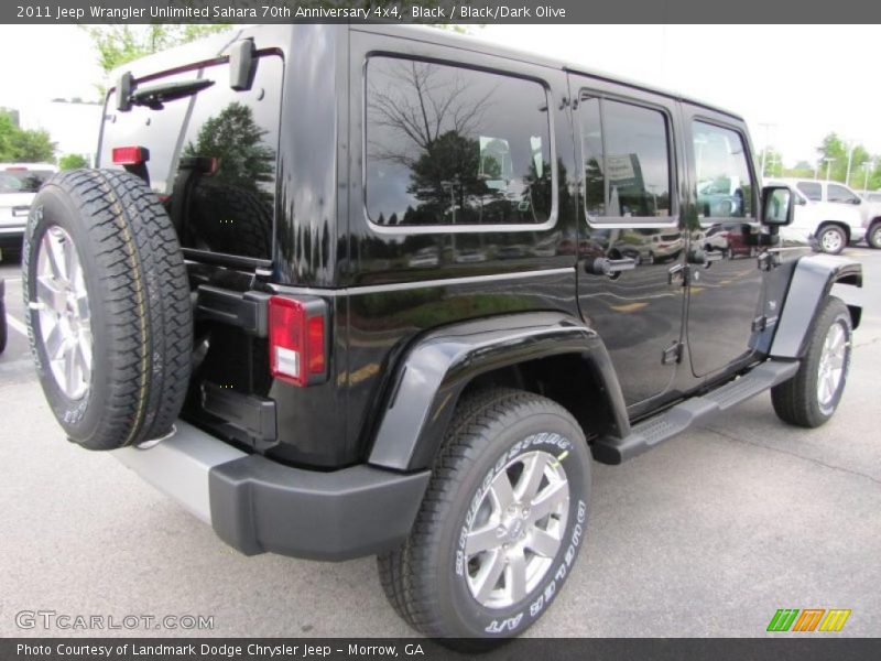  2011 Wrangler Unlimited Sahara 70th Anniversary 4x4 Black