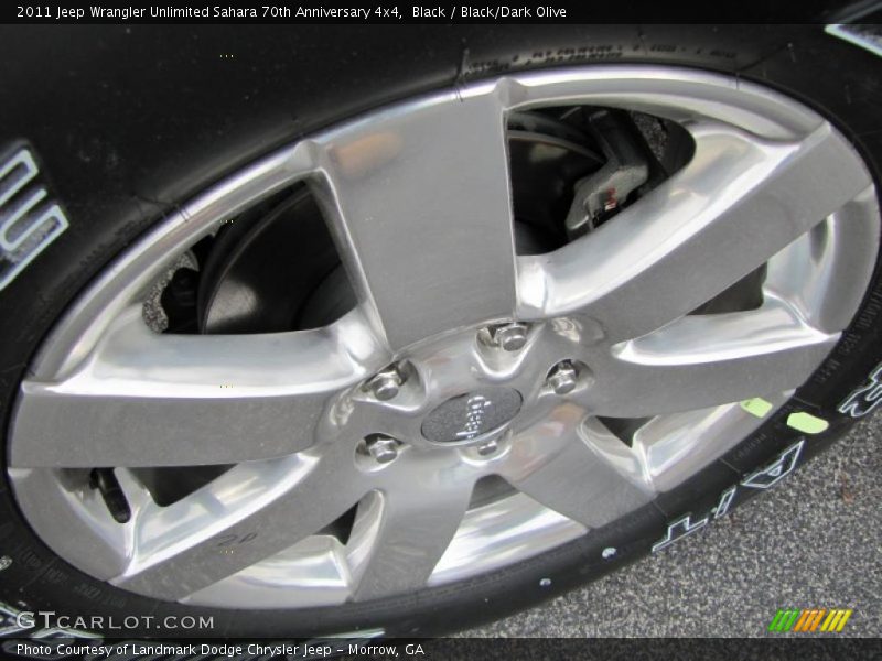  2011 Wrangler Unlimited Sahara 70th Anniversary 4x4 Wheel