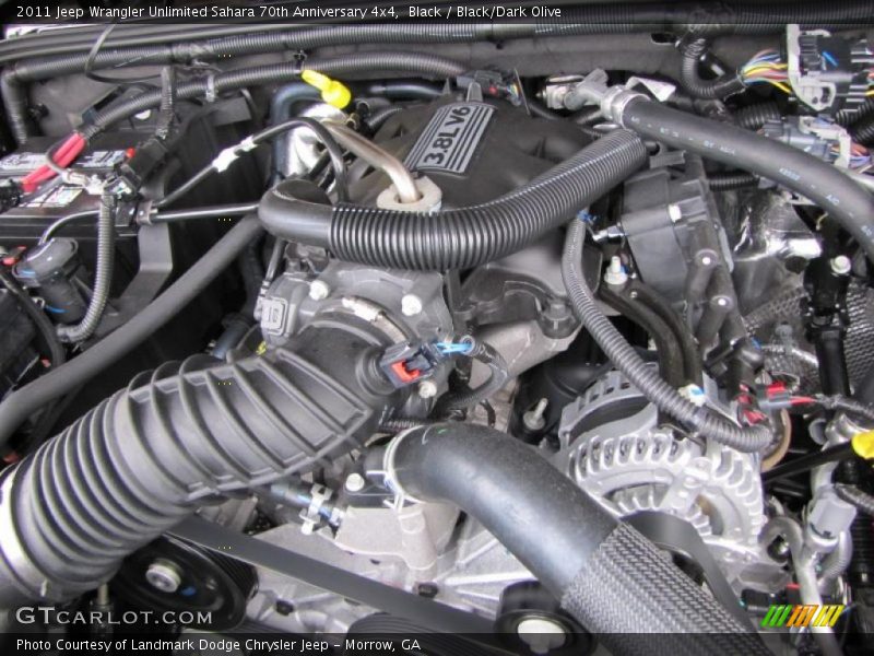  2011 Wrangler Unlimited Sahara 70th Anniversary 4x4 Engine - 3.8 Liter OHV 12-Valve V6